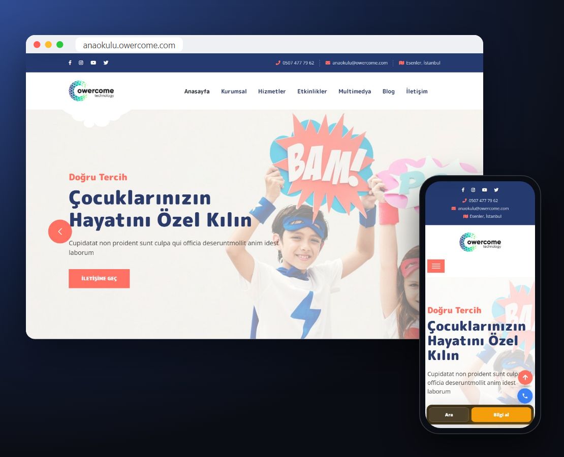 Anaokulu Teması önizleme