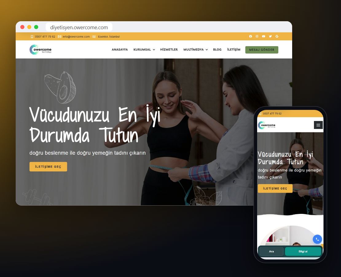 Diyetisyen Teması önizleme