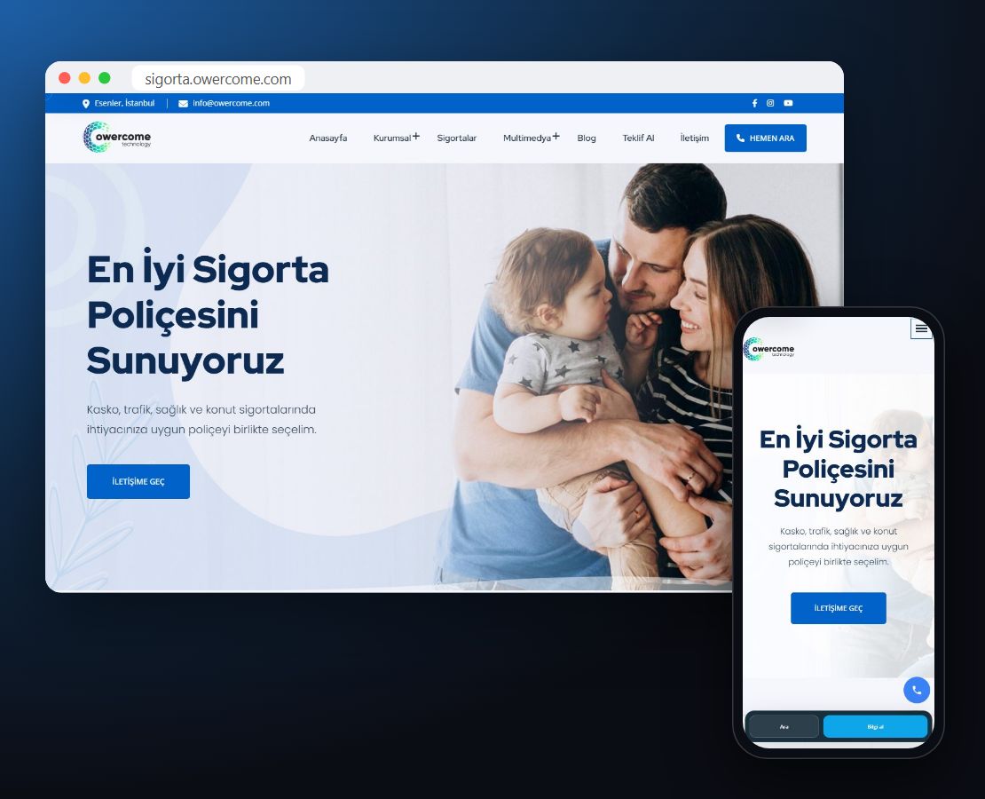 Sigorta Acentesi Teması önizleme